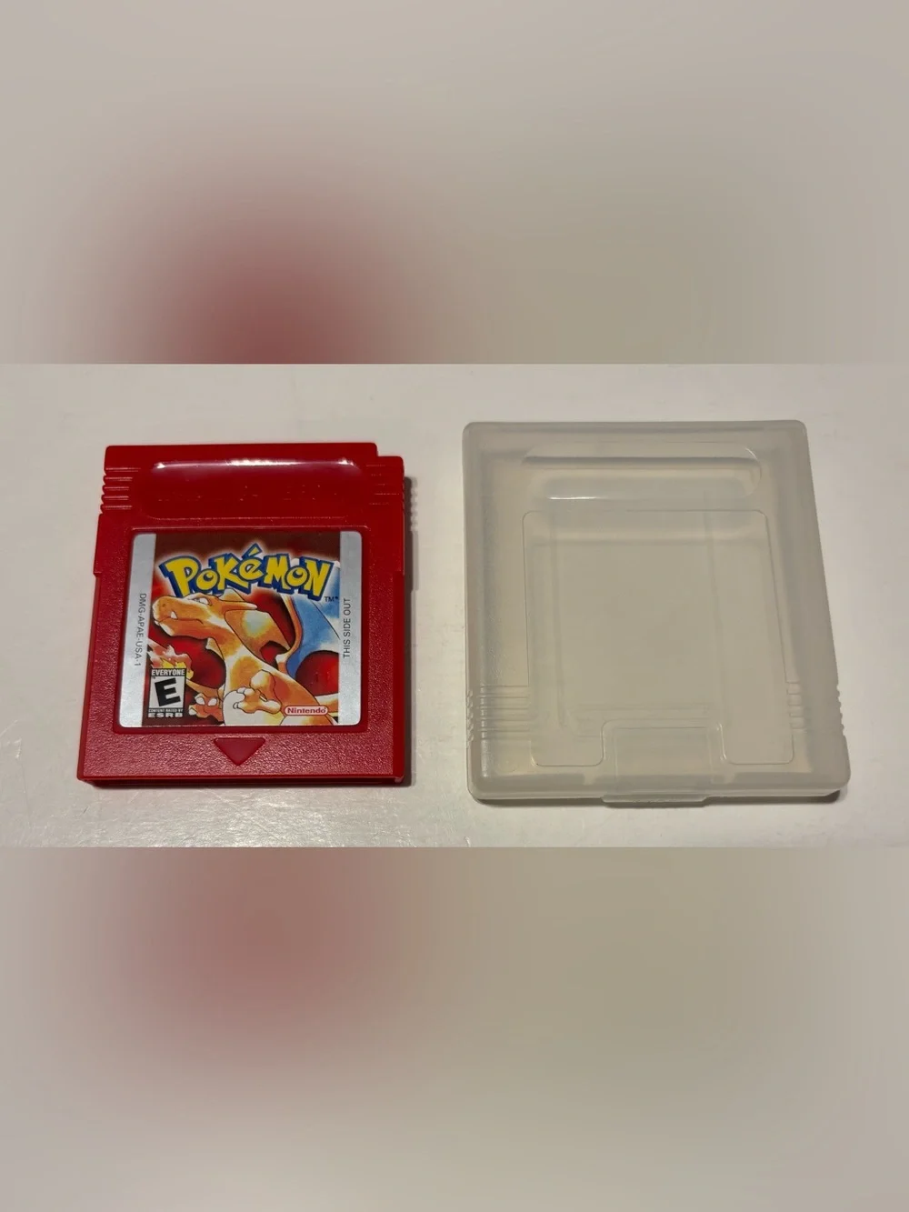Nintendo GAME BOY 1998 POKEMON RED VERSION CHARIZARD Game Tcg Ex Console Snes 1